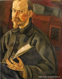 Portret van de kunstenaar B.M. Kustodiev Portret van de kunstenaar B.M. Kustodiev