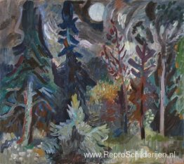 Volle maan en stilte Volle maan en stilte