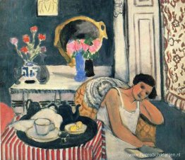 Vrouw lezen Vrouw lezen
