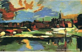 De Elbe bij Dresden De Elbe bij Dresden