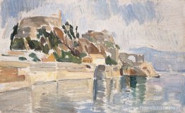 Kerkyra, het oude fort Kerkyra, het oude fort