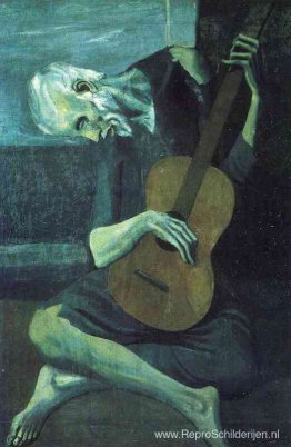De oude blinde gitarist De oude blinde gitarist