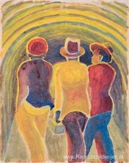 Drie mannen lopen Drie mannen lopen