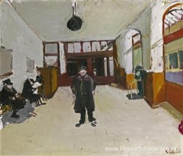 Wachtkamer in Ouchy Wachtkamer in Ouchy