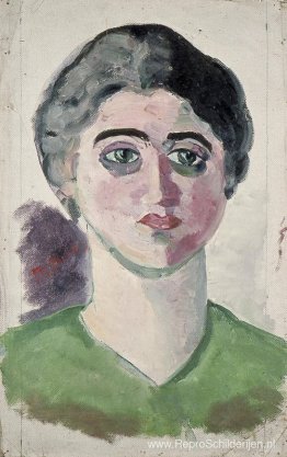 Portret van Lena Milius Portret van Lena Milius