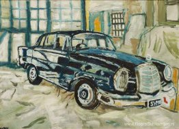 Mercedes – de auto van de kunstenaar Mercedes – de auto van de kunstenaar