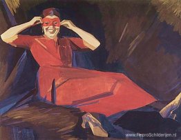 Vrouw met masker (S. I. Dymshits) Vrouw met masker (S. I. Dymshits)