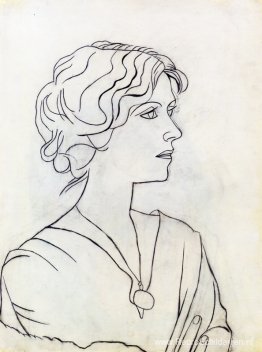 Portret van Olga Portret van Olga