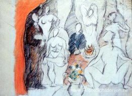 De meisjes van Avignon (studie) De meisjes van Avignon (studie)