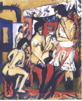 Naakten in Atelier Naakten in Atelier