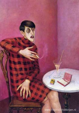 Portret van journaliste Sylvia Von Harden Portret van journaliste Sylvia Von Harden