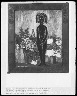 Figuur met bloemen Figuur met bloemen