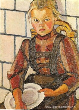 Portret van de zuster van de kunstenaar Portret van de zuster van de kunstenaar
