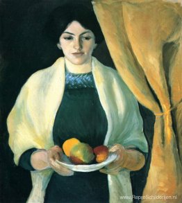 Portret met appels (Portret van de vrouw van de kunstenaar) Portret met appels (Portret van de vrouw van de kunstenaar)