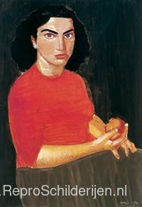 Portret van een vrouw Portret van een vrouw