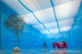 Contrapunt met bloemen Contrapunt met bloemen