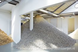 Bouwpuin van de centrale ruimte van TENT, TENT Rotterdam Bouwpuin van de centrale ruimte van TENT, TENT Rotterdam