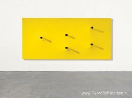 Gele telesculptuur Gele telesculptuur