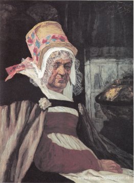 Hoofd van oude vrouw uit Antwerpen Hoofd van oude vrouw uit Antwerpen