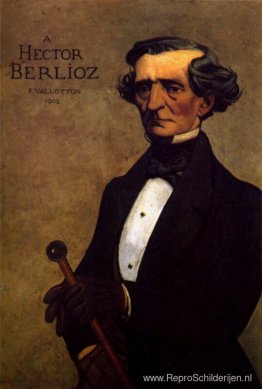 Portret van Berlioz Portret van Berlioz