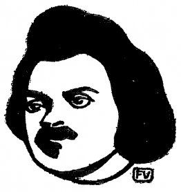 Franse schrijver Honoré de Balzac Franse schrijver Honoré de Balzac