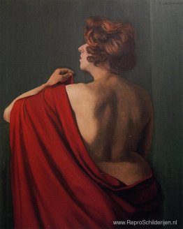 Vrouw met rode sjaal Vrouw met rode sjaal