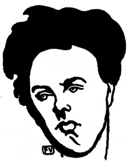 Portret van Arthur Rimbaud Portret van Arthur Rimbaud