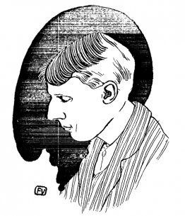 Portret van de Engelse schrijver en illustrator Aubrey Beardsley Portret van de Engelse schrijver en illustrator Aubrey Beardsley