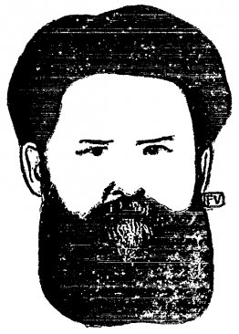 Portret van de Russische schrijver Vladimir Galaktionovich Korol Portret van de Russische schrijver Vladimir Galaktionovich Korol