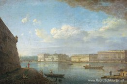 Uitzicht op de paleisdijk vanaf het Sint-Pieters- en Sint-Paulus Uitzicht op de paleisdijk vanaf het Sint-Pieters- en Sint-Paulus