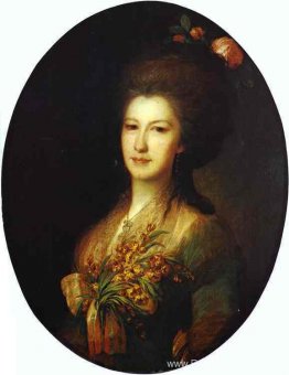 Portret van gravin Elizaveta Santi Portret van gravin Elizaveta Santi