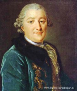 Portret van graaf I.G.Orlov Portret van graaf I.G.Orlov