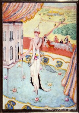 Portret van mijn zus, Carrie W. Stettheimer Portret van mijn zus, Carrie W. Stettheimer