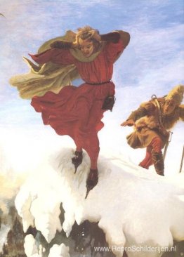 Manfred op de Jungfrau Manfred op de Jungfrau