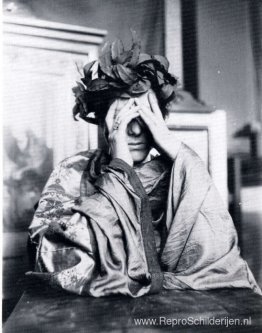 Portret van Margaretha Khnopff Portret van Margaretha Khnopff