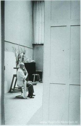 Matisse in zijn atelier Matisse in zijn atelier
