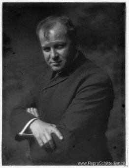 Portret van George Luks Portret van George Luks