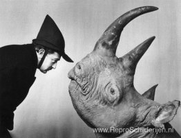 Dali en neushoorn Dali en neushoorn