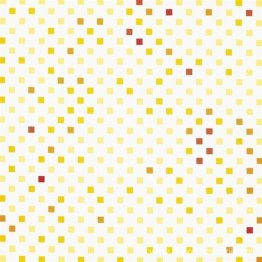 Répartition aléatoire du rouge au jaune suivant progression... Répartition aléatoire du rouge au jaune suivant progression...