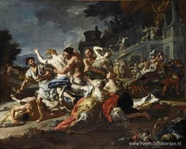 Strijd tussen Lapiths en Centaurs Strijd tussen Lapiths en Centaurs