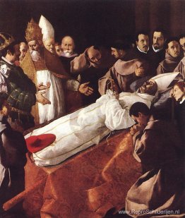 De dood van St. Bonaventura De dood van St. Bonaventura