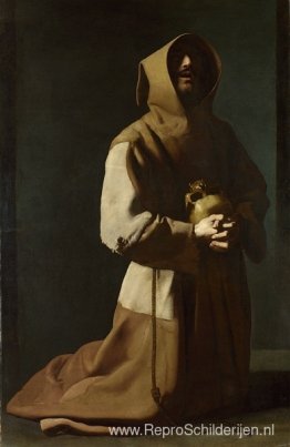 St. Franciscus knielt St. Franciscus knielt