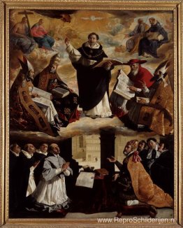 Apotheose van St. Thomas van Aquino Apotheose van St. Thomas van Aquino