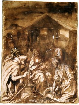 Aanbidding van de herders Aanbidding van de herders