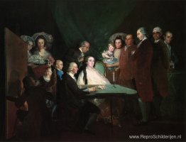 De familie van de infante Don Luis De familie van de infante Don Luis