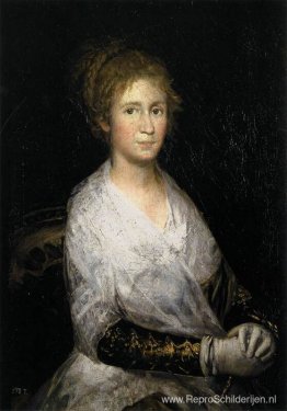 Portret vermoedelijk Josepha Bayeu (of Leocadia Weiss) Portret vermoedelijk Josepha Bayeu (of Leocadia Weiss)