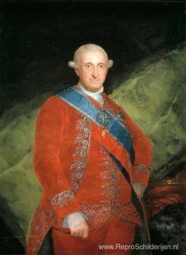 Portret van Karel IV van Spanje Portret van Karel IV van Spanje