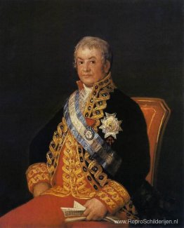 Portret van José Antonio, Marqués de Caballero Portret van José Antonio, Marqués de Caballero
