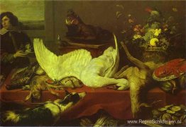 Stilleven van wild en schaaldieren Stilleven van wild en schaaldieren