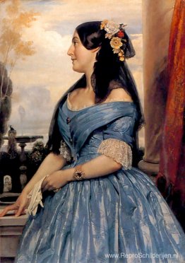 Portret van een dame Portret van een dame